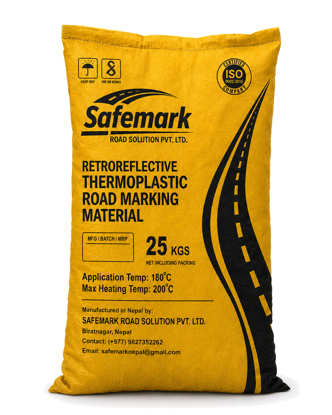 Thermoplastic Paint - Yellow